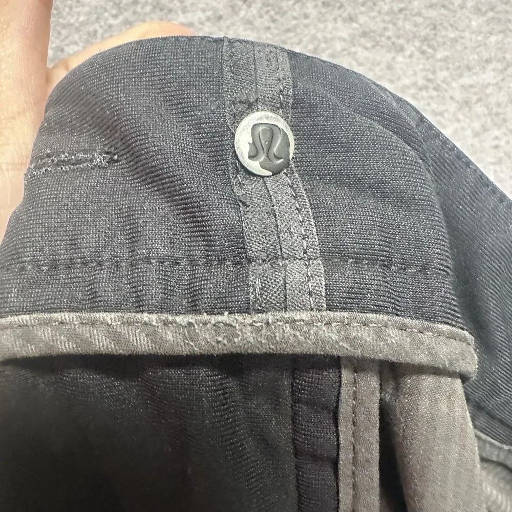Lululemon Athletic Athleisure Men's Size 37x34 Pants Black Comfort Pockets Casua